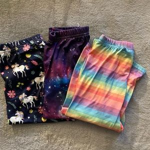 Girls Leggings 3 pack